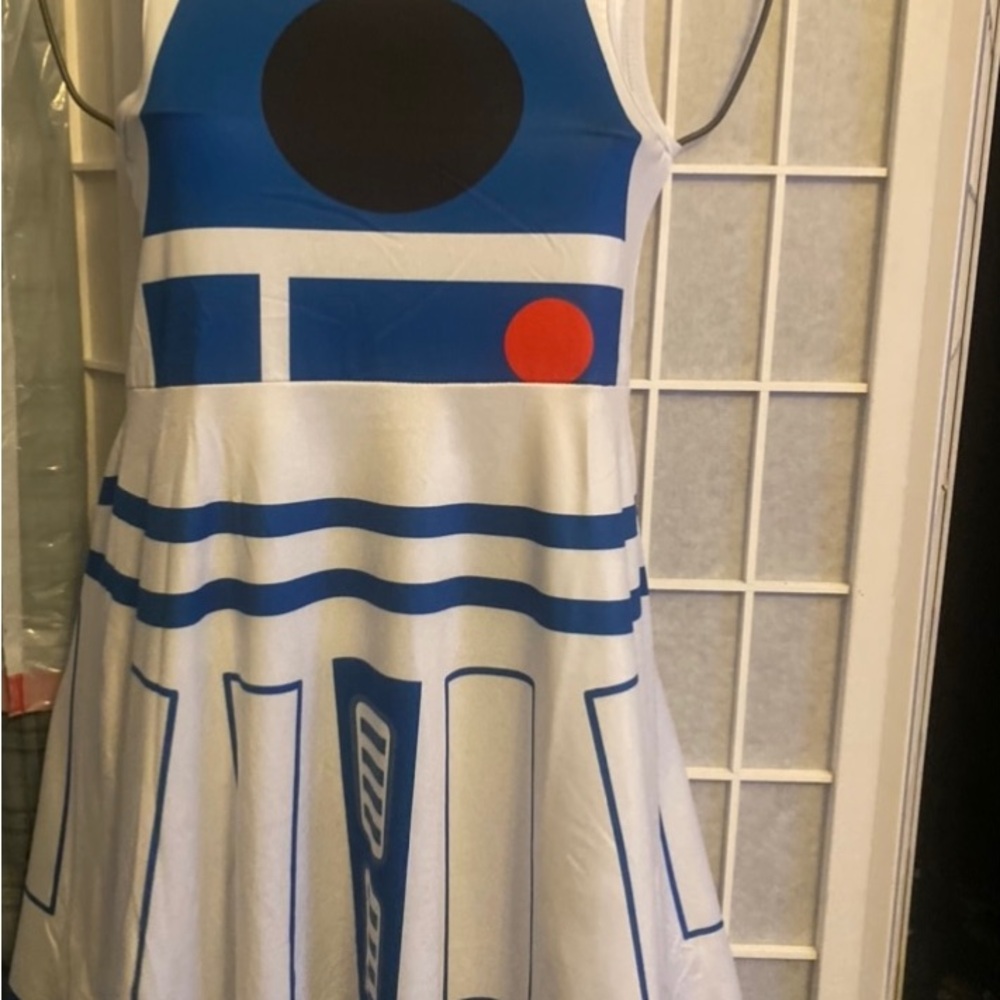 Kids R2-D2 Costume Dress - Blue and White